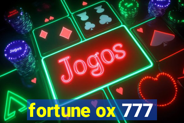 fortune ox 777
